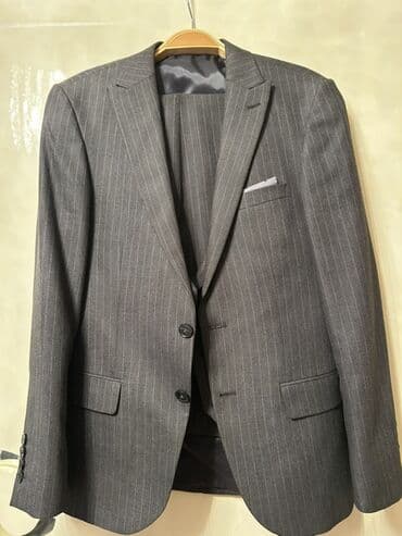 Kostyum, Demisezon, rəng - Boz