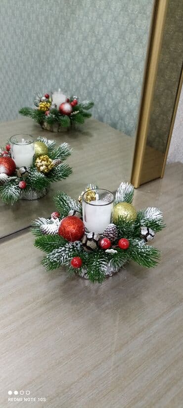 süni gullər: Şam — 6