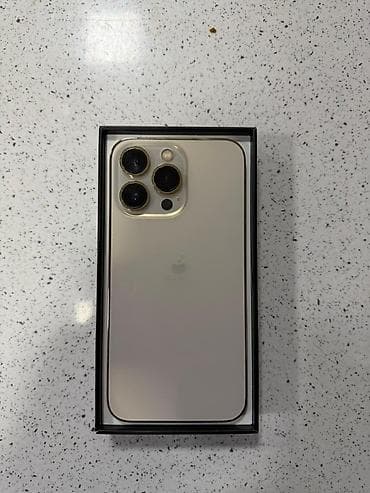 dubay iphone 13: IPhone 13 Pro, Qızılı, Face ID — 2