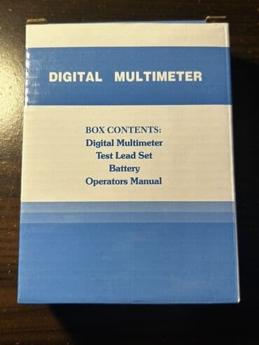 тестер: Multimetr, Rəqəmsal — 3