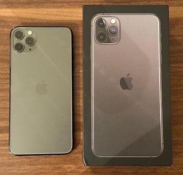 islenmis iphone 8 plus: IPhone 11 Pro Max, 256 GB, Space Gray, Barmaq izi, Simsiz şarj, Face ID — 1