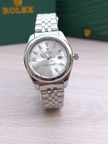 vmf saat qiymetleri: Yeni, Qol saatı, Rolex, rəng - Gümüşü — 2