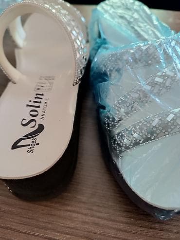 sendel: Solin Shoes qadın sandaleti – Anatomic model - Rəng: ağ/şampan — 2