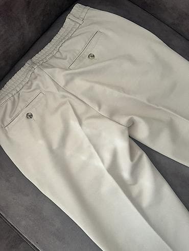 trapez şalvar: Klassik Şalvar, Lc Waikiki, L, rəng - Bej — 2