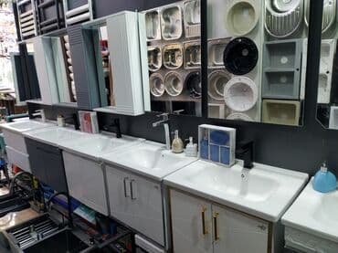 moy dadir: Müxtəlif üslub və ölçülərdə olan ağ rəngli keramika lavabolar təklif — 1