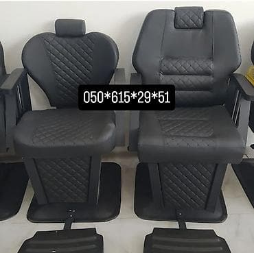 Bərbər və gözəllik salonu üçün rahat kreslolar - Material