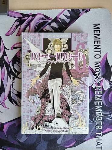 Komikslər, manqa: Death note cilt 6 
cuzi xesarli — 1