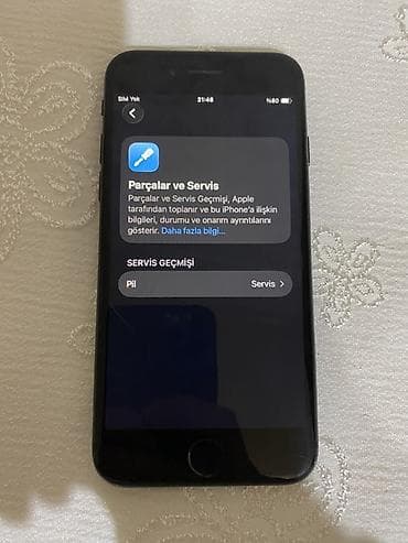 4 portlu modem: IPhone SE 2020, 128 GB, Qara, Barmaq izi, Simsiz şarj — 4