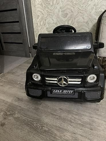 Uşaq üçün elektrik maşınları: Uşaq üçün elektrikli miniatür avtomobil – “HM.818” model. Qara rəng — 1