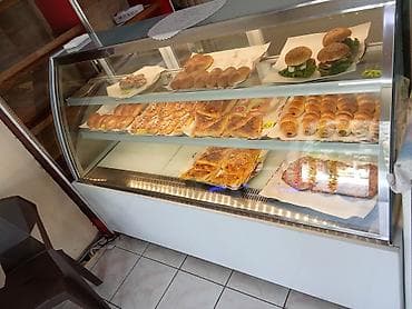 vitrin şüşə: Şirniyyat və fast-food vitrini – soyuduculu haqqında elan Məhsul — 1