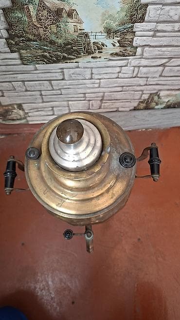 perde dekor: Yeni Elektrik Samovar, 5 l, Ünvandan götürmə — 2