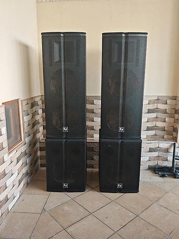 peçlər və kaminlər: Kolonka, Növ - Akustik, rəng - Qara — 1