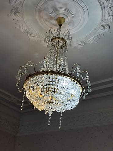 Çilçıraqlar: Çılçıraq, 10 və daha çox lampa, Metal — 2