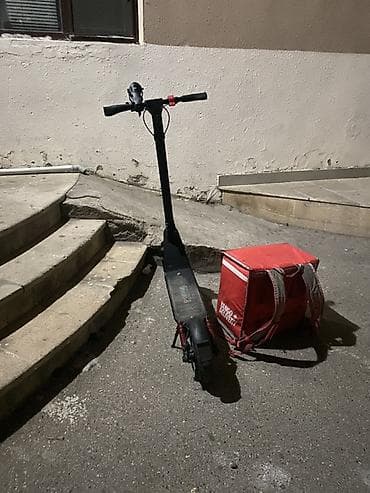 yango çanta: Elektrik skuter + termo çatdırılma çantası dəsti - Şəhər içi sürüş — 2
