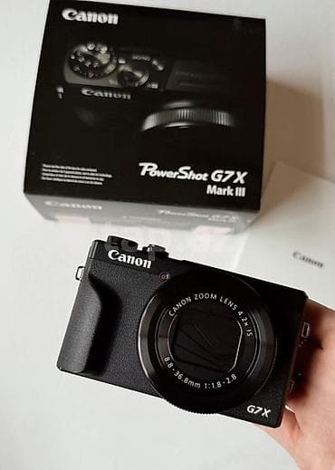 canon obyektiv: Canon PowerShot G7 X Mark III kompakt fotoaparat Foto, səyahət və — 1
