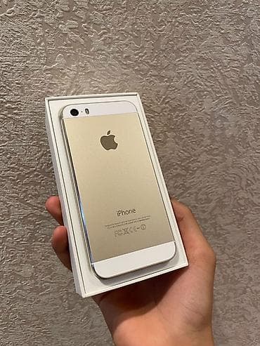 iphone 5 's: IPhone 5s, 16 GB, Qızılı, Barmaq izi — 10