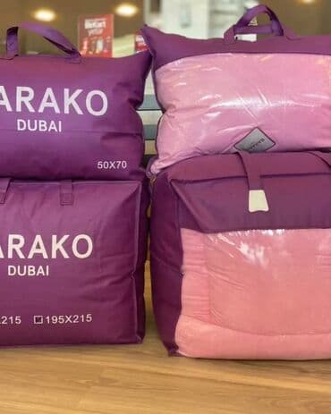 türk tekstil: 🔻endi̇ri̇mdədi̇r🔻 barako vilur yayqış dəsti, iki nəfərlik dəst — 8