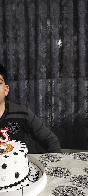 taxt ustu pakrival: Qara krujeva naxışlı pərdə dəsti - Rəng: tünd boz/qara tonlarda - — 3