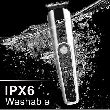 тример: VGR V 107 - 5in1 trimmer dəsti / Shaver / 600mah / İPX6 / LED Displey — 7