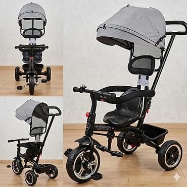 tap.az 3 tekerli velosiped: Uşaq üçtəkərli velosipedi – çoxfunksiyalı model — 1