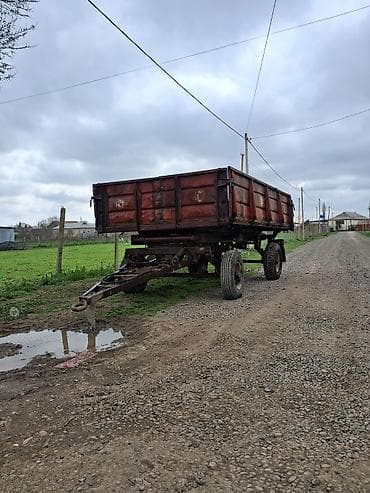 kuba ege 50: Traktor qoşqusu – 2 oxlu, dözümlü metal kuzovlu, yüksək bortlu — 6