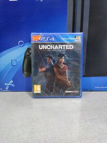 the last of us 1: Playstation 4 üçün uncharted the lost legacy oyun diski. Tam yeni — 1