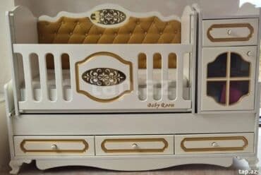 Qida məhsulları: Oğlan və qız üçün, İşlənmiş, Beşik, Komod — 1