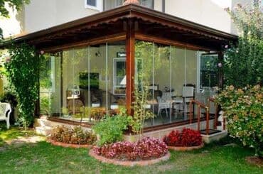 pəncərə reşotka: Cam balkon pvc qapı və pəncərələr şüşə ara kəsmələri i̇zo sistem duş — 13