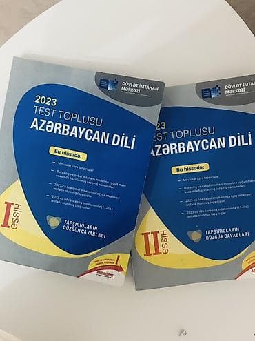 Testlər: Məhsul: “Azərbaycan dili – 2023 Test Toplusu”, Dövlət İmtahan Mərkəzi — 1