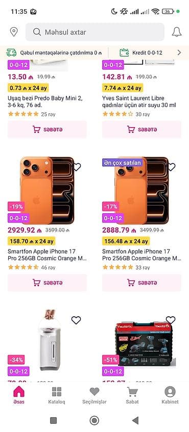 en ucuz ps5: IPhone 17 Pro, 256 GB, Narıncı, Face ID — 1