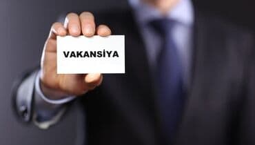 kassir vakansiyasi: Kassir tələb olunur, Yalnız kişilər üçün, 18-29 yaş, 1-2 illik təcrübə, Aylıq ödəniş — 1
