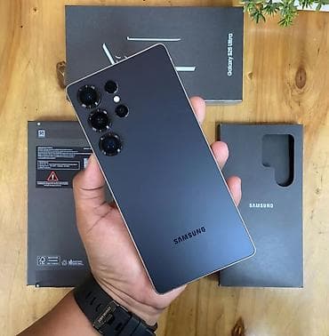 Samsung Galaxy S25 Ultra, rəng - Qara, Sənədlərlə