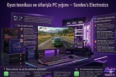 planşet klaviatura: .Oyun texnikası və sifarişlə PC yığımı — Sandex's Electronics 🚀 — 5