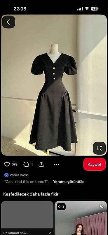 ziyafət geyim: Məhsul: Qadın axşam geyimi – krujeva detallı uzun ziyafət donu - — 8