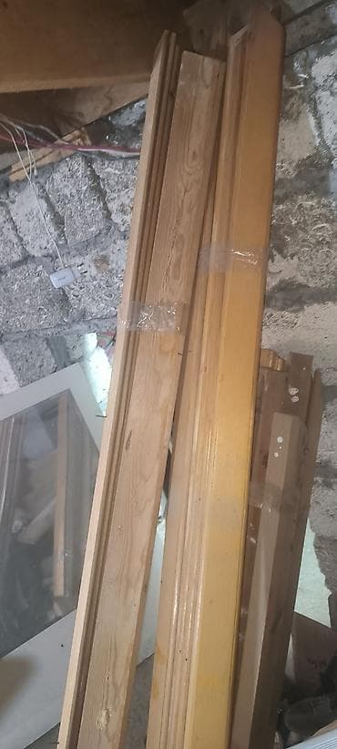 qapi bezeyi: Məhsul: Ağac otaq qapısı (şüşəli dizaynlı) Təsvir: - Material: tam — 3