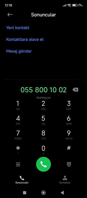 Avto xidmətlər: VIP mobil nömrə: 055 800 10 02 250azn — 1