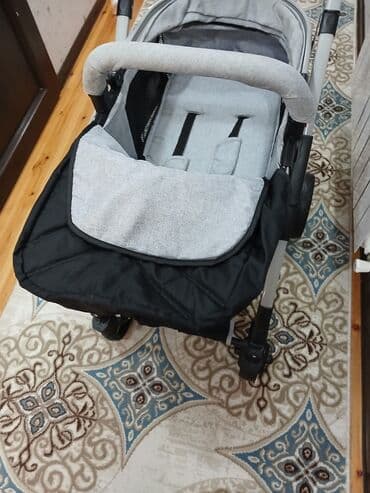 Автокресла: Körpə arabası – həm gəzinti, həm də rahat yatış üçün - Rəng: boz və — 3