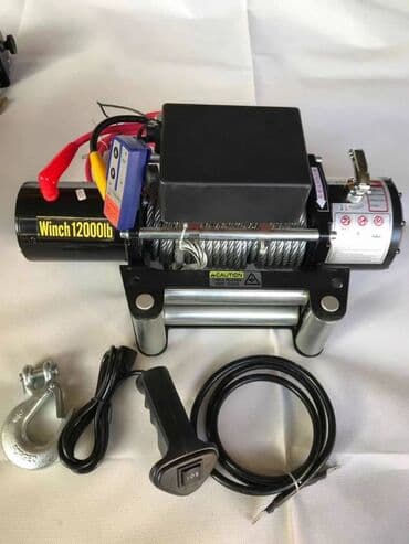 lebyotka: Telfer 12000lbs Evakuator və maşınlar üçün lebyotka 12v ilə işləyir — 1