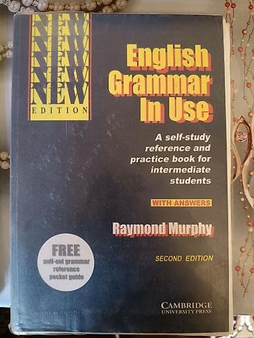 ingilis dili qrammatika: Məhsul: English Grammar in Use – Raymond Murphy Nəşriyyat: Cambridge — 1