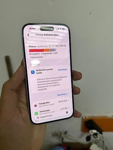 iphone 16 qiymətləri: IPhone 16, 128 GB, Ağ — 4