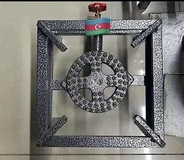 İdman və hobbi: Metal qaz ocağı – ağır işlər üçün güclü sənaye tipli brülör - Korpus — 1