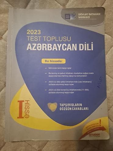 Buraxılış və qəbul imtahanlarına hazırlaşanlar üçün müxtəlif fənlər — 2