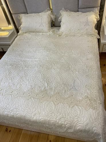 tava destleri: Yataq üçün Qaşlı Yataq örtüyü — 3