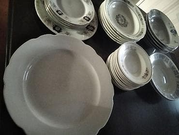 nej cen: Nahar dəsti, rəng - Ağ, Farfor — 4