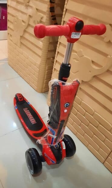 uşaqlar üçün casus dəsti: Samokat, Scooter, Skuter,Samakat🛴 🔹Tormuzlu 🔹 Musiqili🎶 🔸️ Ölkə daxili — 1