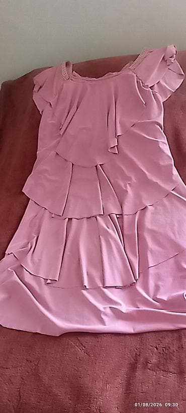 ted baker: Brend: Clover Model: Qadın paltarı - Rəng: Pudra/çəhrayı - Dizayn — 2