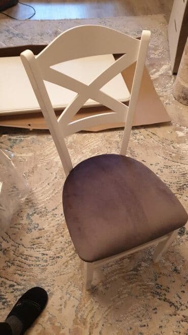 mətbəx ucun divan: *Sifarişlə hazırlanır* ✔️Kuxna üçün stol stul dəsti✨✨. 2 stul 1 — 8