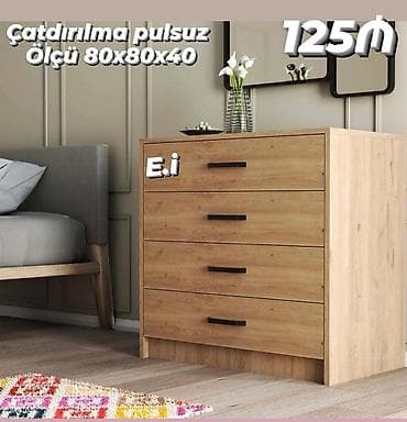 Kamod – 125 AZN - Ölçü: 80×80×40 sm - Rəng seçimi mövcuddur -