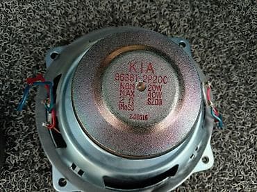 TV və video: KIA avtomobilləri üçün orijinal dinamik - Model: 96381-2P200 - Güc — 2