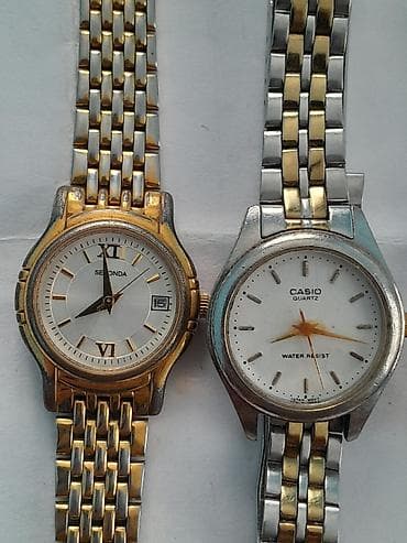 Aksesuarlar: Saatlar bəziləri işləmir.Ehtiyat hissə kimi satılır. Qiymətlər — 5